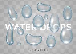Big Set Of Realistic Water Drops Over Transparent Background These Are Isolated So You Can Add Them To Any Design Water Drops Realistic Background Design