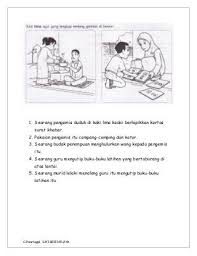 Bina Ayat Berdasarkan Gambar School Kids Activities Malay Language Teaching Writing