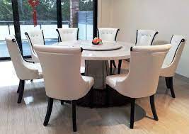 Round white dining room sets. Home Inspiration Ideas Top 5 Gorgeous White Marble Round Dining Tables Round Dining Room Table Marble Top Dining Table Round Dining Room