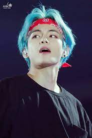 Real V I Do Not Edit Taehyung Blue Hair Bts Taehyung Kim Taehyung