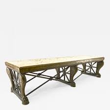 Uttermost warring iron coffee table. Awesome Sturdy And Long Bronze And Marble Coffee Table Coffee Table Tables Galerie Andre Hayat