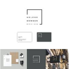 Create A Strong Visual Identity For An Upcoming Interior Designer Working With Mostly Female Interior Designer Logo Interior Designer Business Card Logo Design