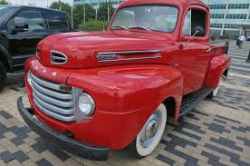 Image result for Vermilion 1950 Ford Truck