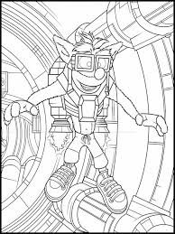 Find more crash bandicoot coloring page pictures from our search. Crash Bandicoot Coloring 14