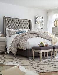 Coralayne queen upholstered bed allures with the glitz and glam befitting silver screen queens. Coralayne Queen Upholstered Bed Nis776213886 Ashley Homestore