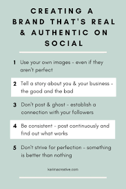 Keepin It Real Being Authentic Karima Creative In 2020 Social Media Marketing Business Business Branding Inspiration Marketing Strategy Social Media