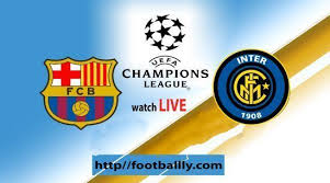 Champions League Barcelona Vs Inter Milan Live Streaming Live Football Match Inter Milan Champions League