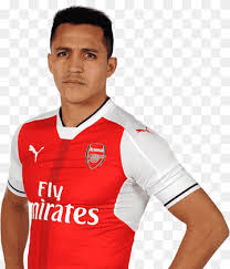 La mejor plantilla premier league de fifa 17 (me mandan callar). Alexis Sanchez Arsenal F C 2016 17 Premier League Chile National Football Team Football Player Arsenal F C Tshirt Jersey Sports Png Pngwing