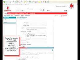 Kérjük, válaszd ki, milyen sim kártyát szeretnél aktiválni! Registrazione Sim Dati Vodafone It Youtube
