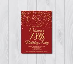 18th Birthday Debut Invitation Background Design Black And Gold Any Age And Color 18th Birthday Invitation Printable Gold Etsy Printable Birthday Invitations 80th Birthday Invitations 60th Birthday Invitations