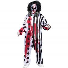 Black And White Clown Halloween Costume Pin On Mila