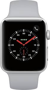 Best Buy Apple Watch Series 3 Gps Cellular 42mm Silver Aluminum Case With Fog Sport Band Silver Aluminum Verizon Mqk12ll A Apple Watch Apple Watch Series 3 Apple Watch 38mm