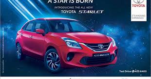 Toyota Mauritius Ltd A Star Is Born Introducing The All New Toyota Starlet Tel