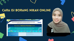 Touch device users can explore by touch or with. Cara Isi Borang Nikah Online Youtube