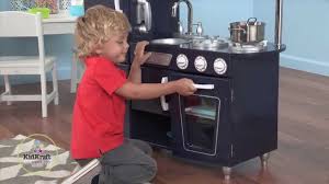 navy vintage play kitchen toy review