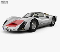 3d Model Of Porsche 906 Carrera 6 Coupe 1966 Porsche 3d Model Porsche Cars