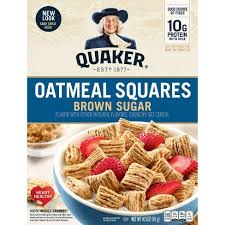 Happiness and nutrition come in a warm bowl of quaker oats, and now with quaker instant oatmeal you can enjoy wholesome oats with quaker's original flavor. Oatmeal Squares Brown Sugar Breakfast Cereal 14 5oz Quaker Oats Target