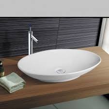 Neutrends Neg Waschbecken Uno33a Gross Oval Aufsatz Waschschale Waschtisch Mit Flachem Rand Und Nano Besc Waschbecken Waschbecken Design Waschbecken Gaste Wc