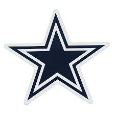 Dallas Cowboys Star Decal 5 5 Inch Dallas Cowboys Pro Shop Dallas Cowboys Dallas Cowboys Star Dallas Cowboys Logo