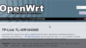 It will take a couple days for the package to get built by the buildbots, but it can be compiled now. Install Luci Web Gui To Openwrt Chaos Calmer Trunk For Tp Link Tl Wr1043nd V3 Wifi Router Youtube