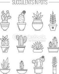 Black And White Plant Pots Clipart Pin On Pinterest