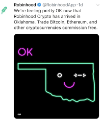 Initially, users could buy bitcoin and ethereum, and the service was only available in california, massachusetts, missouri, montana, and new hampshire. Free Crypto Trading App Robinhood Available In Alaska And Oklahoma Bitcoin News