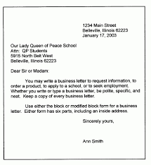 The Stunning Personal Letter Template Word Format Business Sample In Modified Bloc Business Letter Format Business Letter Example Formal Business Letter Format