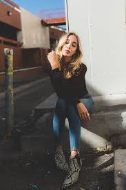 Black And White Snakeskin Booties Pin On Denim Style