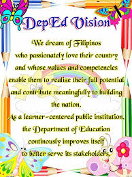 Deped Vision Classroom Signs Visions School Border