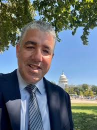 Visiting our beautiful Capitol today….trying to enjoy the blue skies, BUT  can we honor our elders and NOT cut home health programs? Maybe invest and  expand compassionate care? Focus