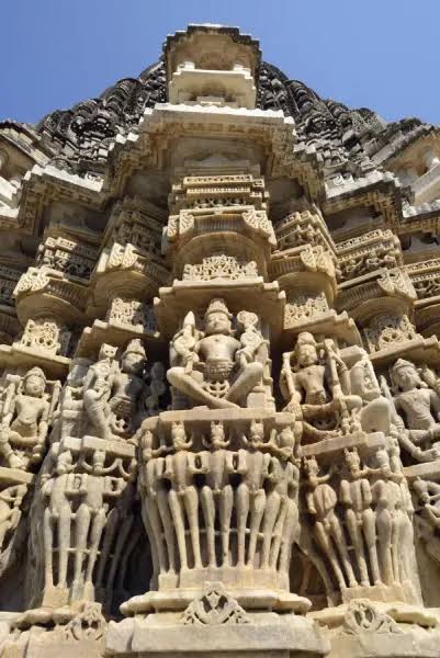 Print of Adinatha Jain Temple near Jodhpur, Rajasthan