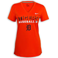 Detroit Tigers Ladies Dri Fit Shadow Team Issue T Shirt By