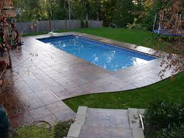 Swimming pools with organic shapes like this one are great if you try to create a simple yet interesting design for your backyard. Island Breeze Ii Inground Fiberglass Swimming Pool 13 Calm Water Pools