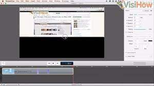 Crop Video With The Screenflow App Visihow