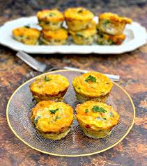 · add to egg mixture all other seasonings, cheese, and cooked deli ham. Keto Low Carb Breakfast Bacon And Cheese Egg Muffins Bites Video