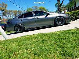 You will be charged a maximum of $149 regardless of how many wheels and/or tires you purchase. 2015 Toyota Camry Xse With 18x10 5 Esr Sr12 And Federal 245x40 On Stock Suspension 1037180 Fitment Industries
