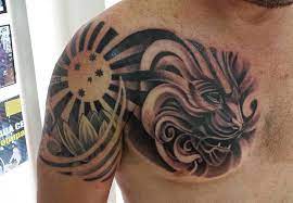 The rose hourglass tattoo designs look nice with the red flowers making the entire outlook to be stunning. Lion Tattoo Designs Protection Authority Wisdom Courage And Family