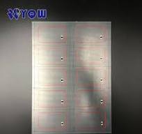 A4 Size 2X5 Dual Frequency 13.56MHz and 125kHz Combine RFID Card Inlay Sheet