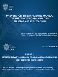 Sustancias Controladas