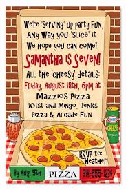 Pizza Party Invitation Wording In 2020 Pizza Party Invitations Pizza Party Birthday Pizza Party Birthday Invitations