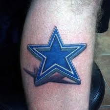 Tattoos are popular among men and accustomed to the society for a long time. 50 Dallas Cowboys Tattoos For Men Manly Nfl Ink Ideas Star Tattoos 3d Star Tattoo Cowboy Tattoos
