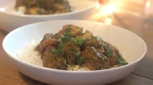 Curry Chicken With Coconut Rice Original Flava Coconut Rice Jamaican Recipes Brown Stew Chicken