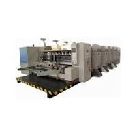 Slotting Machine High Speed Carton Printing Flexo Corrugated Card Box  Printing Die Cutting Machine