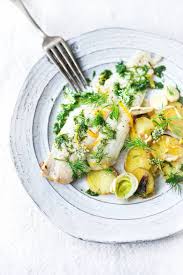 Dover Sole With Lemon Dill And Leeks Recette Recette De Plat Livre De Recette Miam