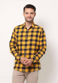 Toko baju online terpercaya dengan harga termurah. Jual M231 Kemeja Pria Flannel Panjang Warna Kuning 1382 Online April 2021 Blibli