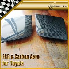 Epr Car Styling For Toyota Mr2 Sw20 Carbon Fiber Oem Style Headlight Cover Glossy Fibre Finish Head Lamp Accessories Racing Headlight Covers Toyota Mr2 Toyota