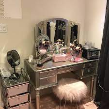 Rosdorf Park Absher Vanity Set Reviews Wayfair Vanity Makeup Rooms Stylish Bedroom Makeup Rooms