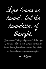 Quotes About Love Knows No Boundaries Quotessy