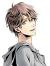 Anime Boy With Green Eyes And Brown Hair