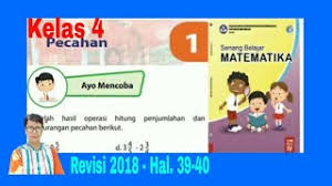 Try the suggestions below or type a new query above. Taksiran Hasil Operasi Hitung Ayo Mencoba Senang Belajar Matematika Kelas 4 Hal 39 40 Youtube